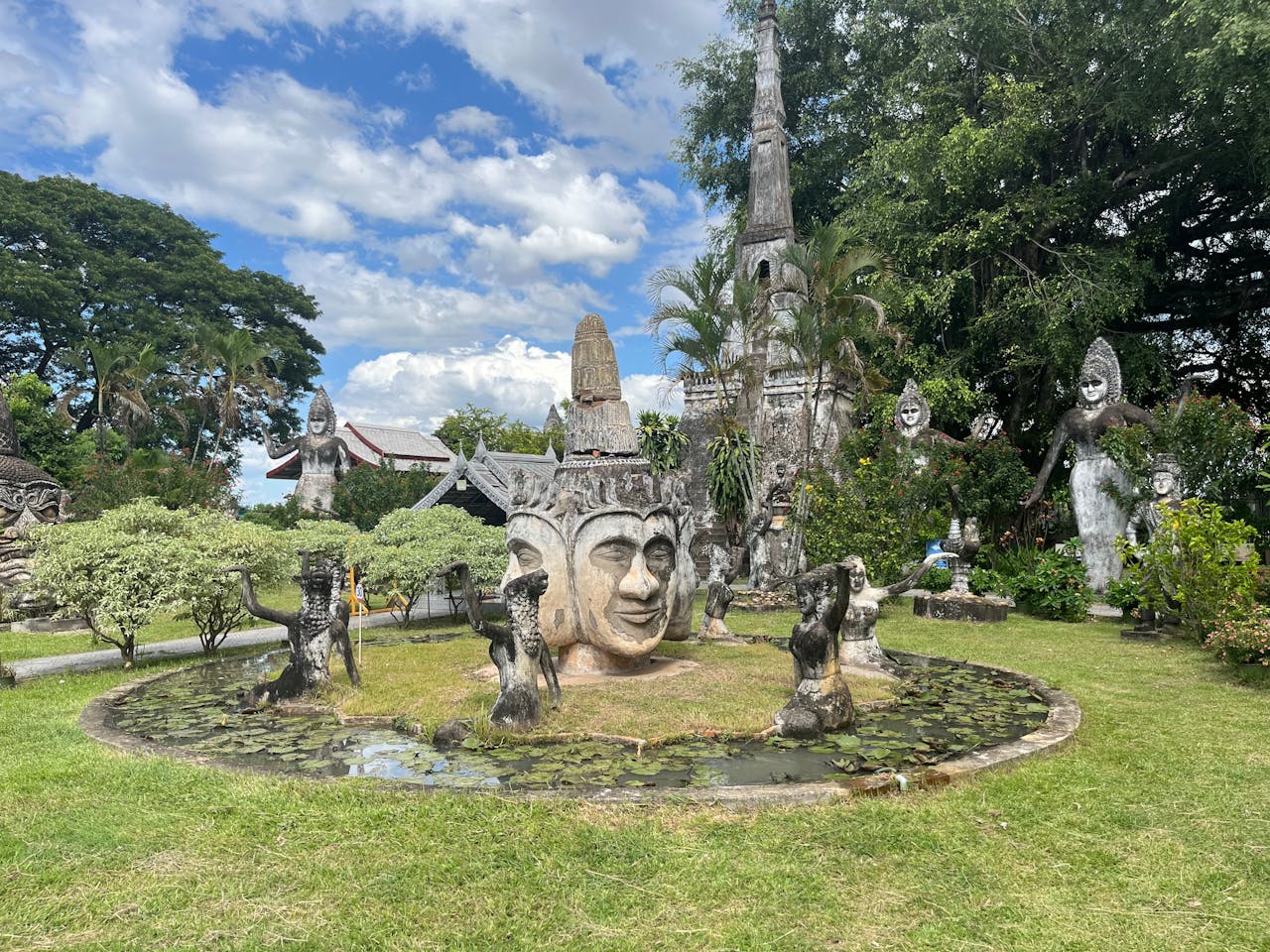Capture the vibrant beauty of Vientiane’s landmarks in dry season